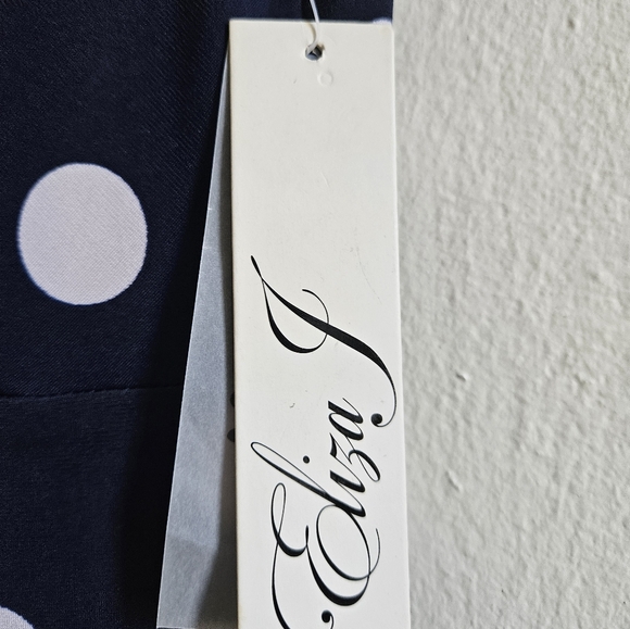 ELIZA J DRESS SIZE 6 BLU AND WHITE - Picture 11 of 16